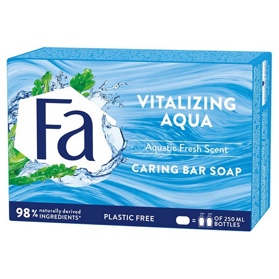 TM FA Vitalizing Aqua 90g | Toaletní mycí prostředky - Tuhá mýdla